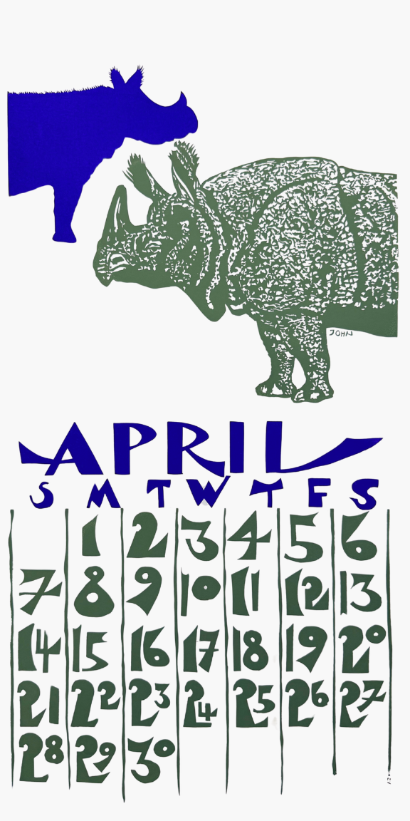 2002 Dolphin Studio Calendar Archive Print