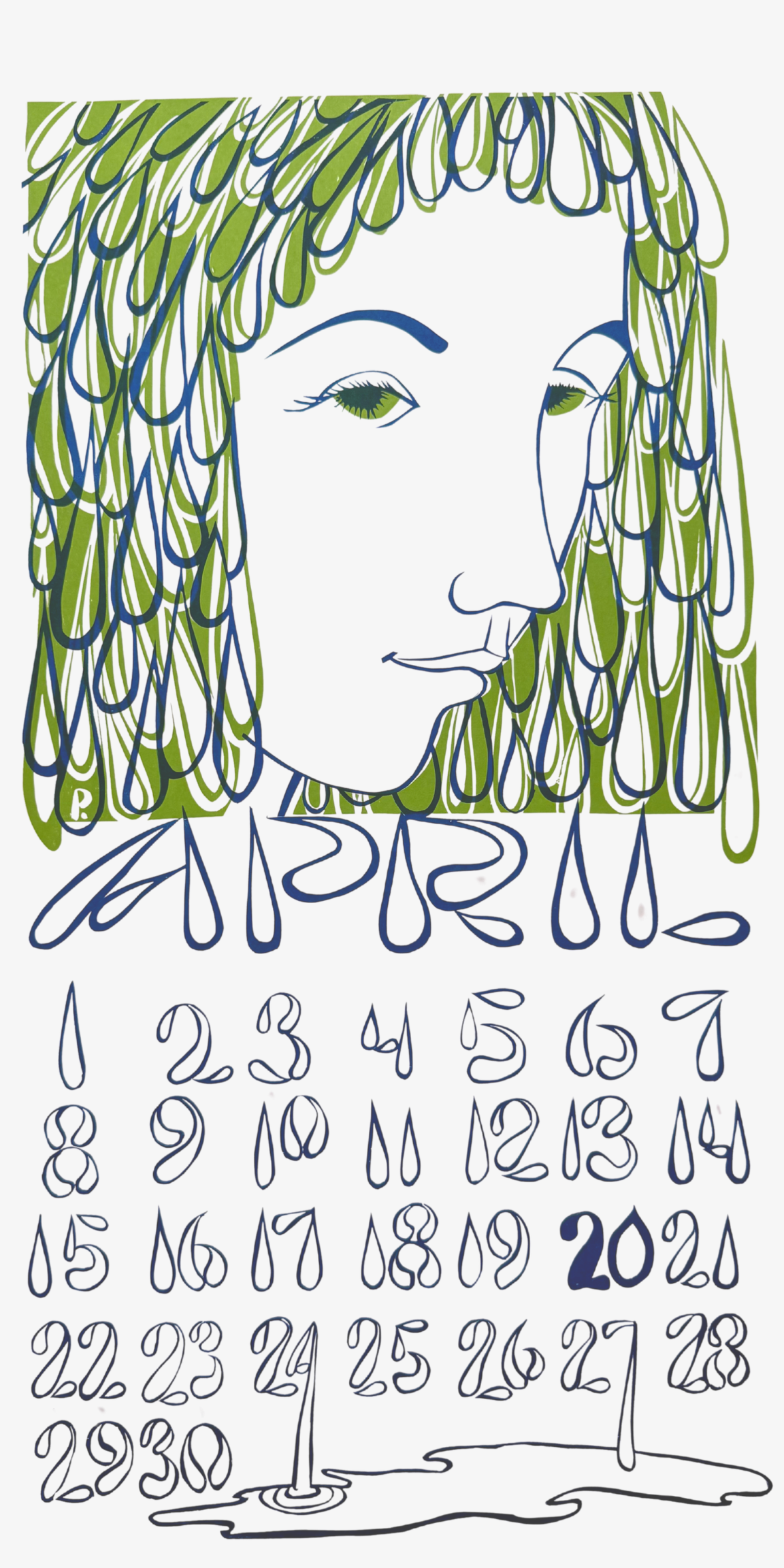 2018 Dolphin Studio Calendar Archive Print