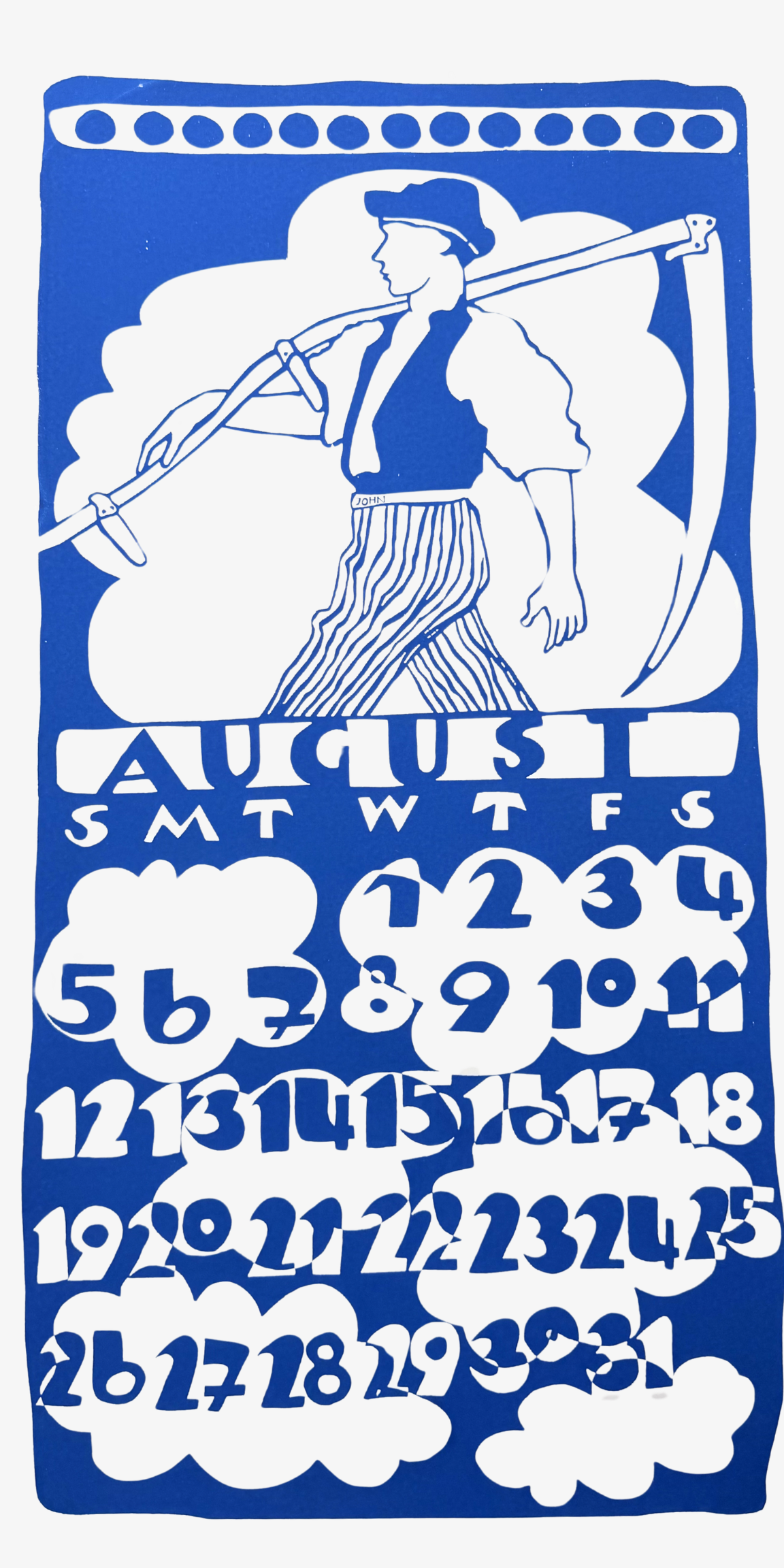 2018 Dolphin Studio Calendar Archive Print