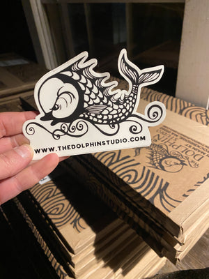 Dolphin Studio Logo Sticker