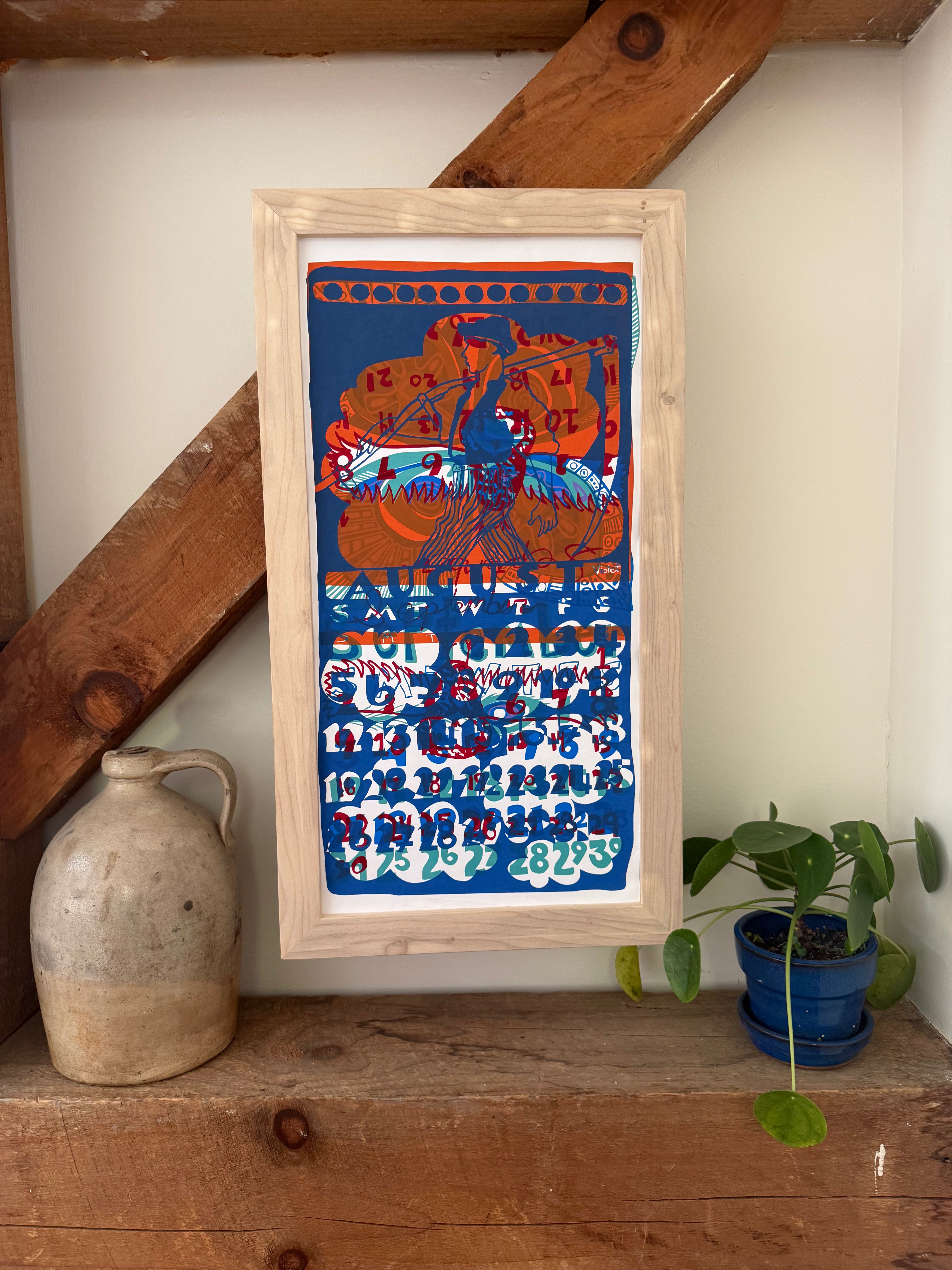 ONE OF A KIND Layered Monoprint