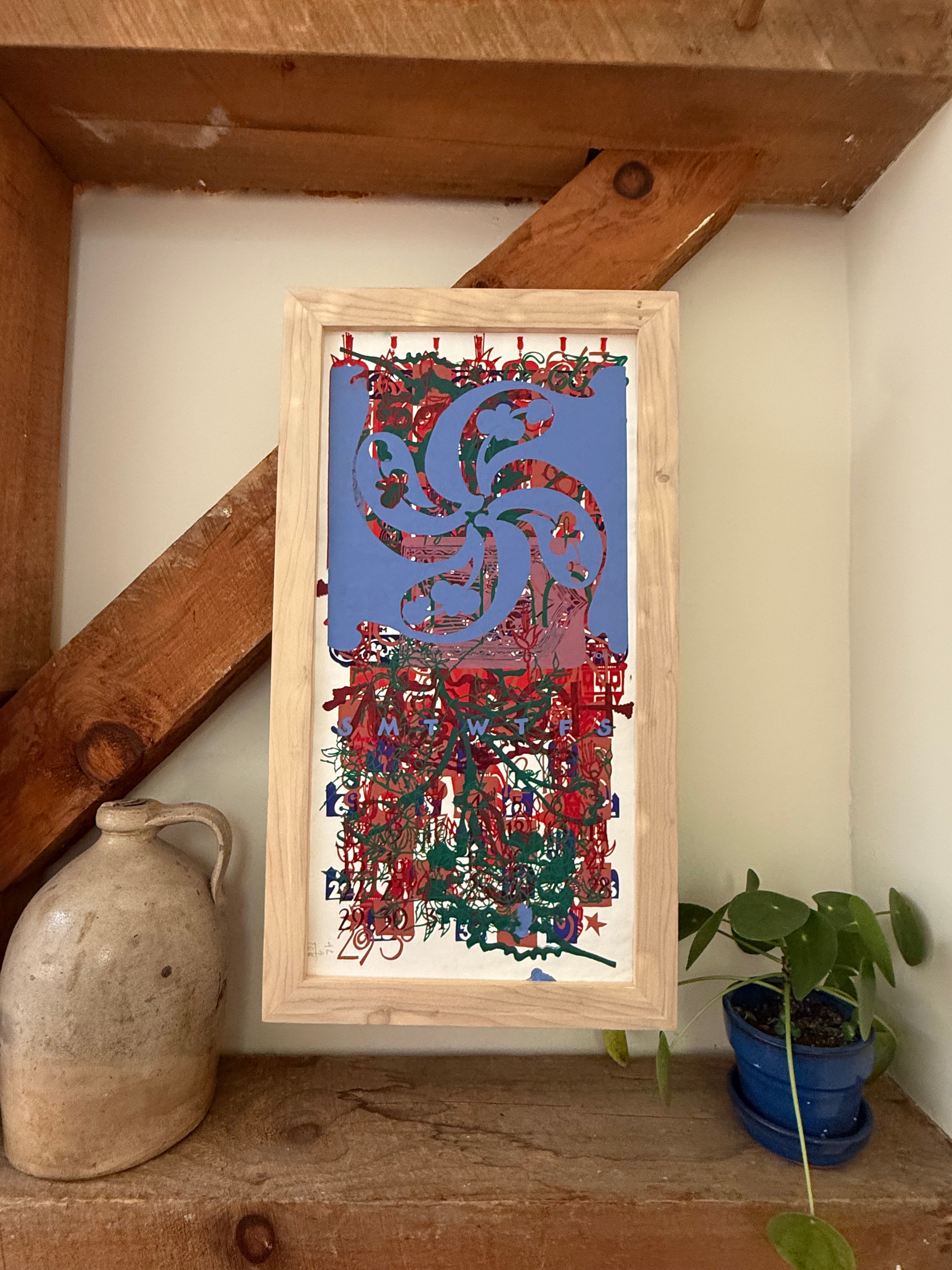 ONE OF A KIND Layered Monoprint