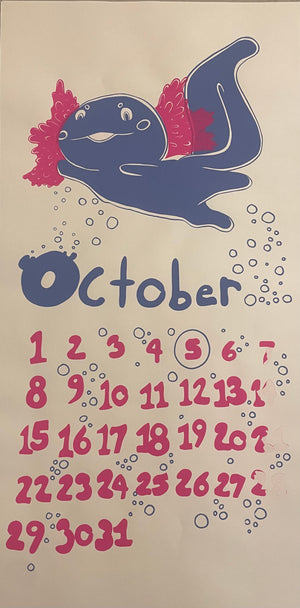 2023 Dolphin Studio Calendar Archive Print