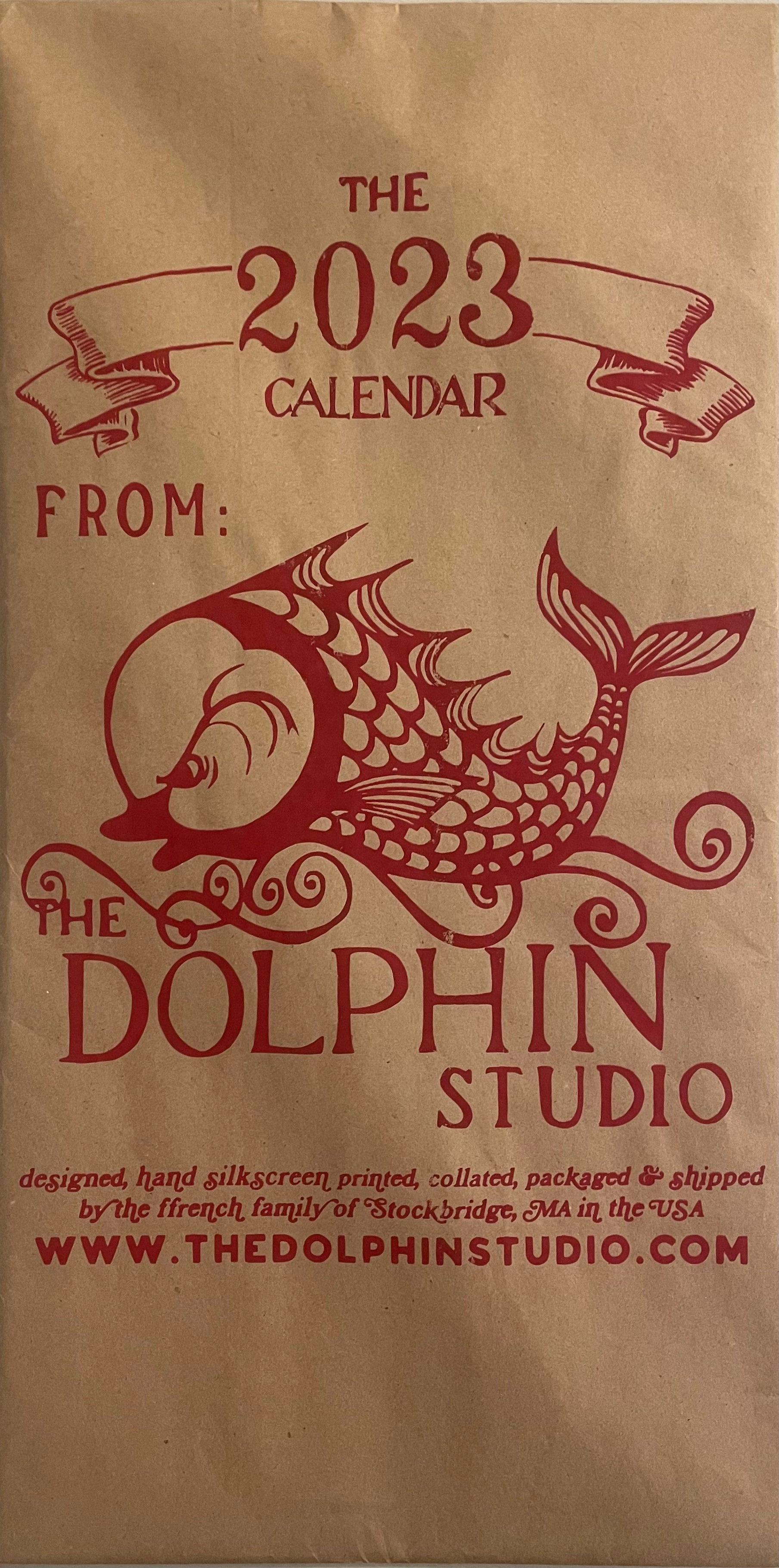 2023 Dolphin Studio Calendar Archive Print