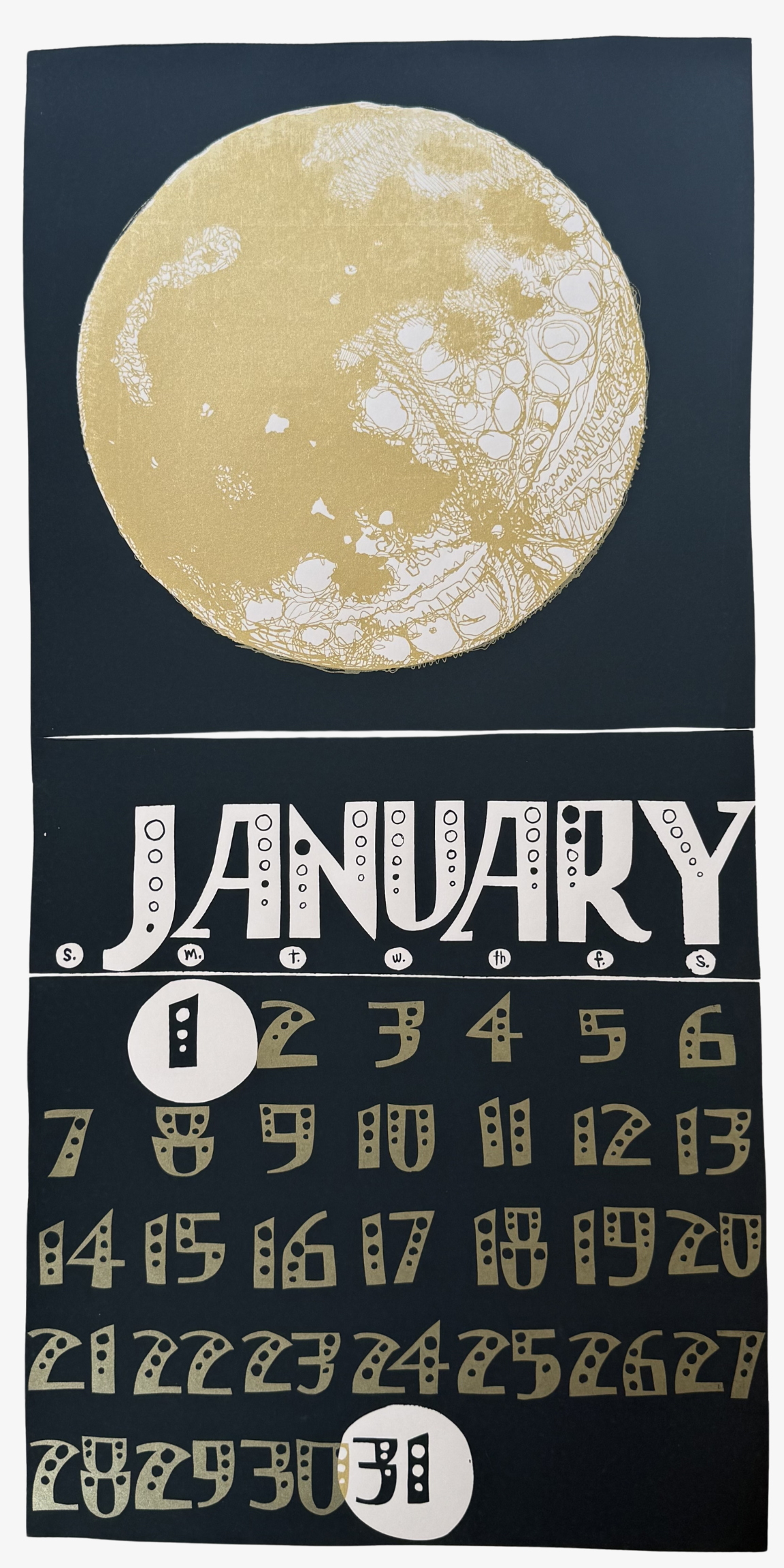 2018 Dolphin Studio Calendar Archive Print