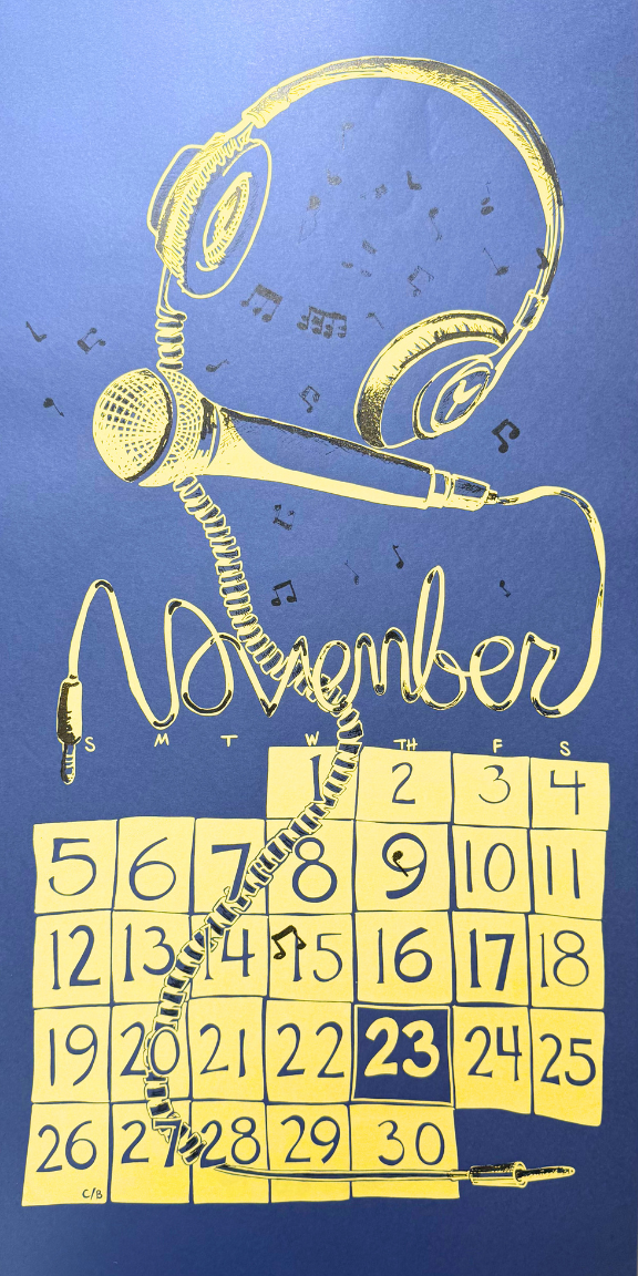 2023 Dolphin Studio Calendar Archive Print