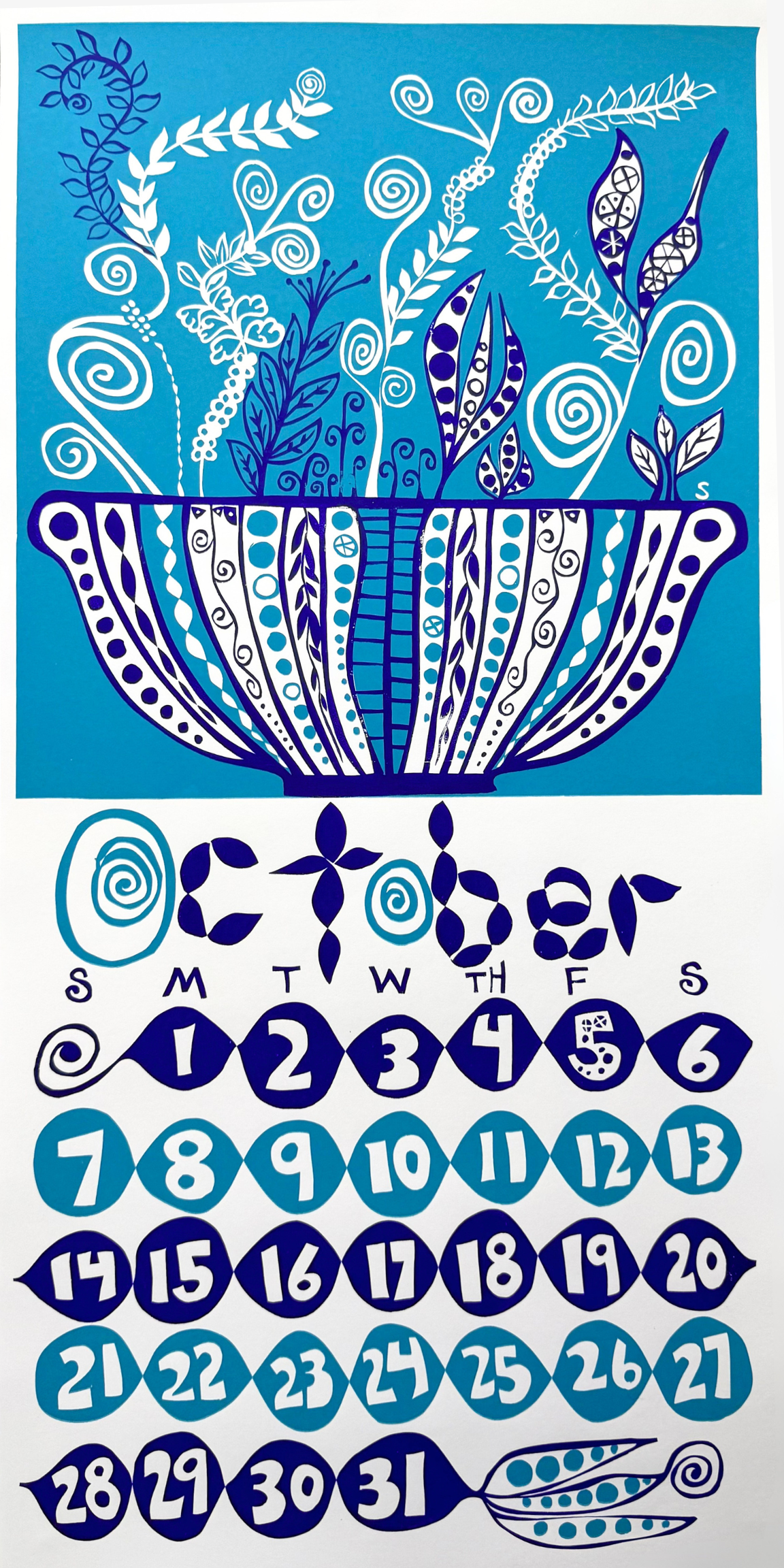 2018 Dolphin Studio Calendar Archive Print