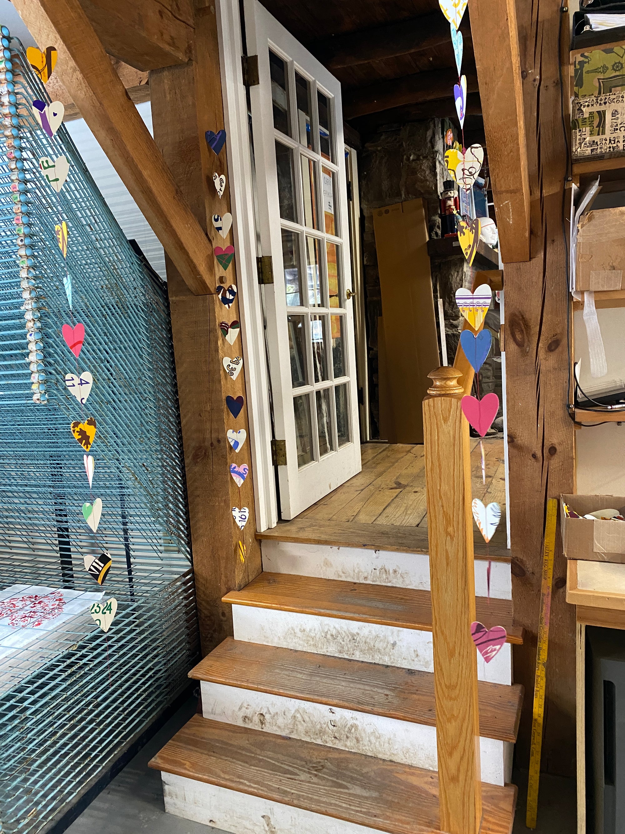 Paper Heart Garland