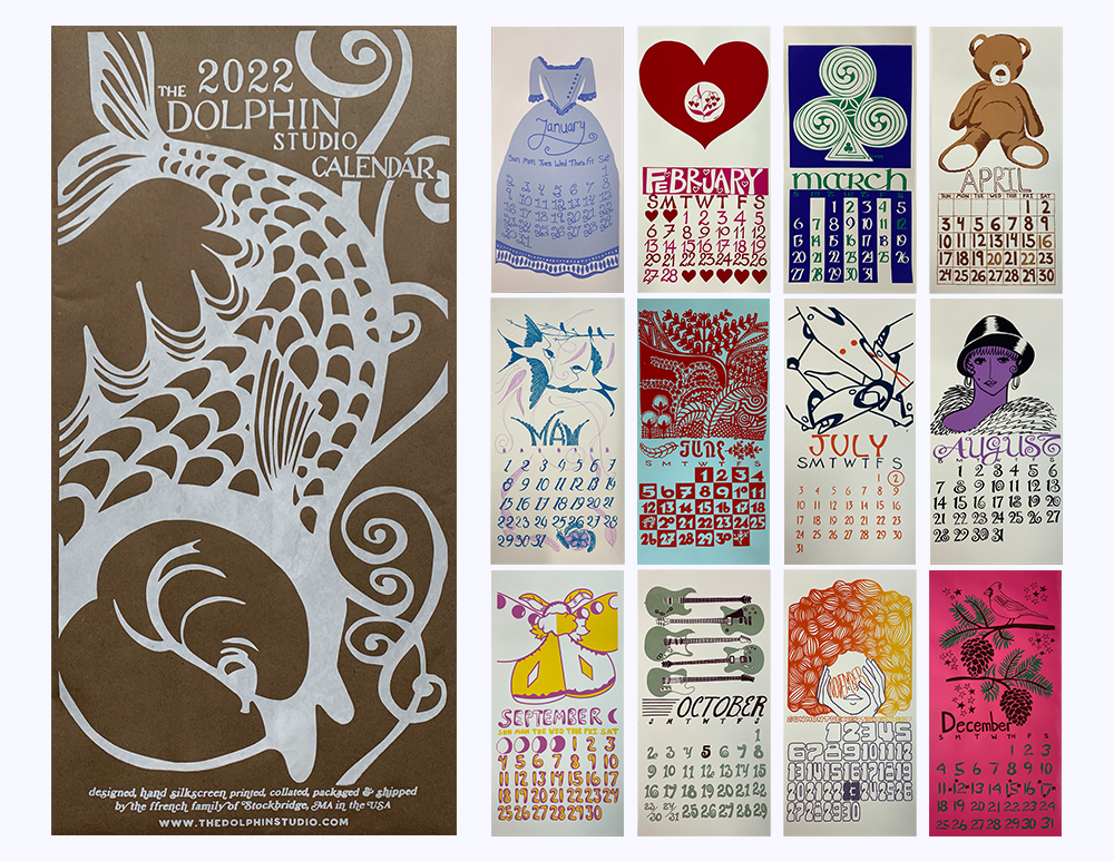 2024 Dolphin Studio Calendar ~ 53rd EDITION