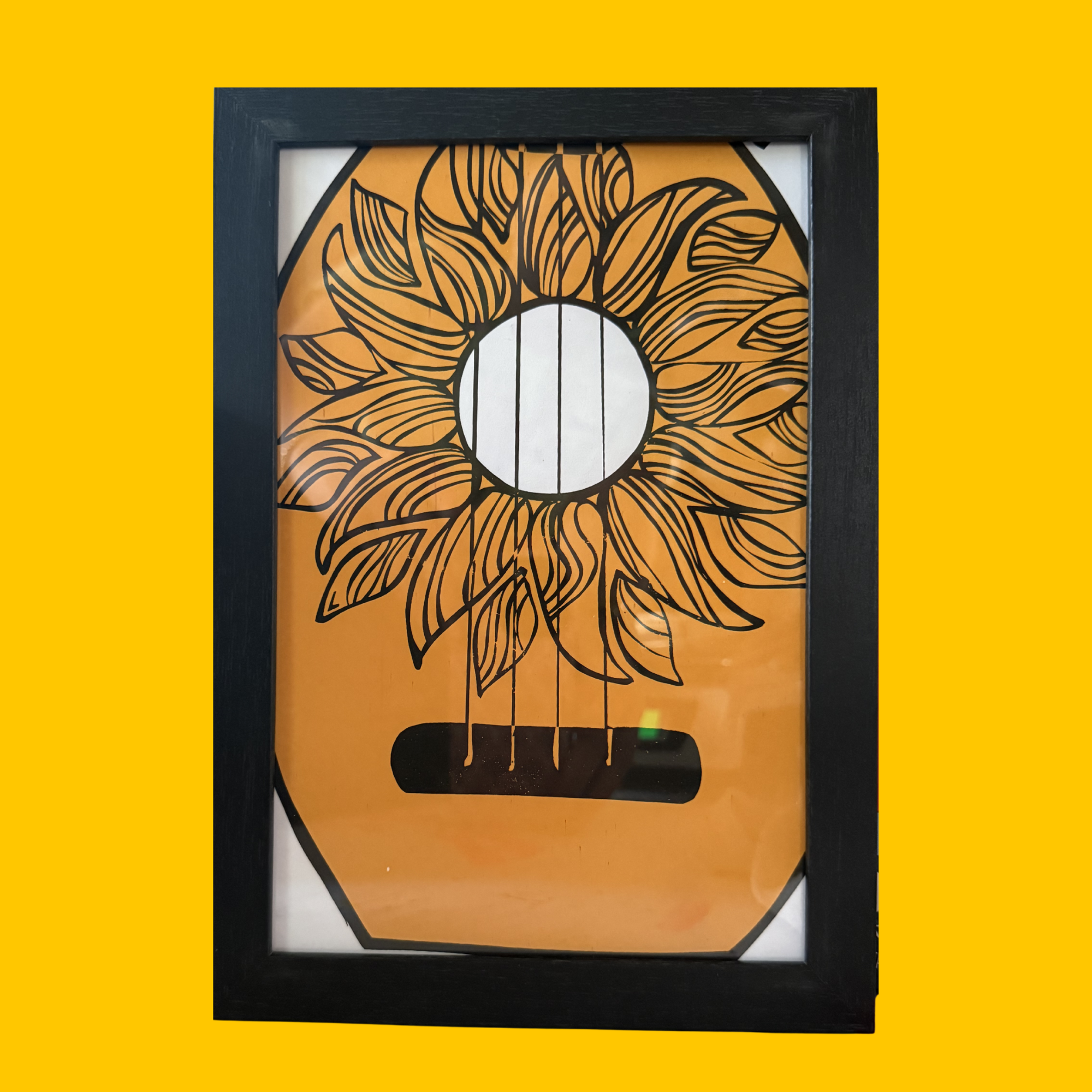 Ukulele - One of a Kind framed Print