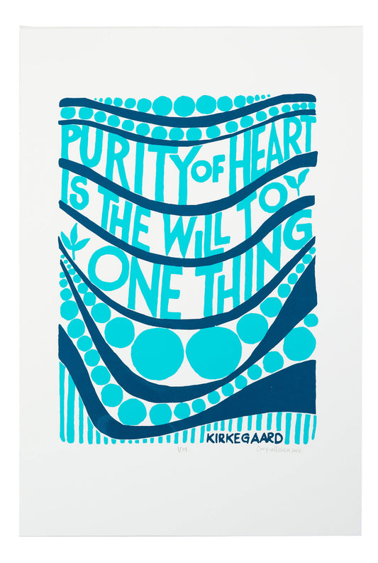 Purity of Heart - John ffrench Artwork Print 13” x 19”